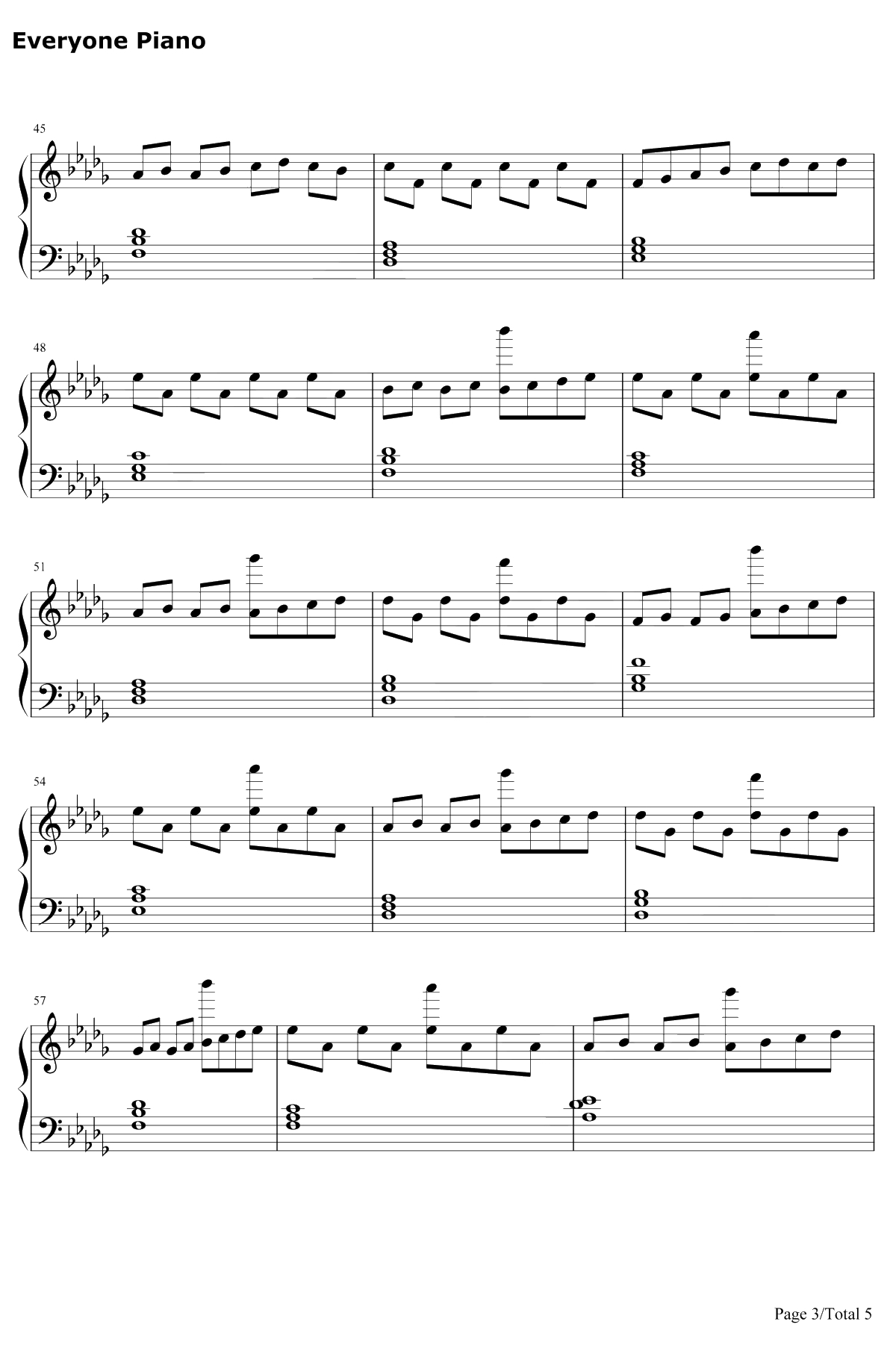 On the Nature of Daylight钢琴谱-Max Richter3