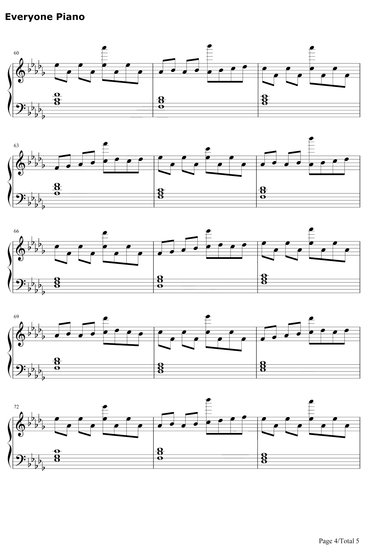 On the Nature of Daylight钢琴谱-Max Richter4