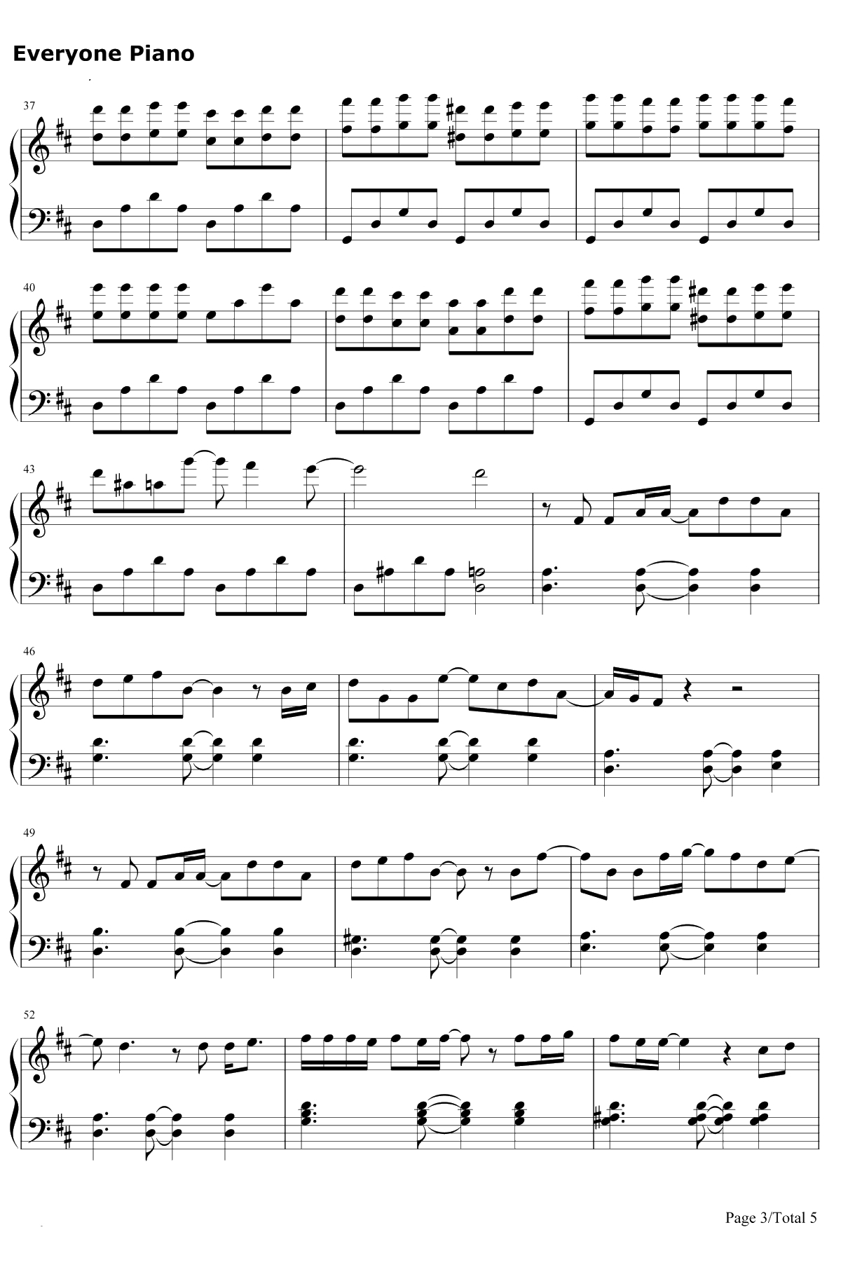 终于爱情钢琴谱-Ella-脱单告急主题曲3