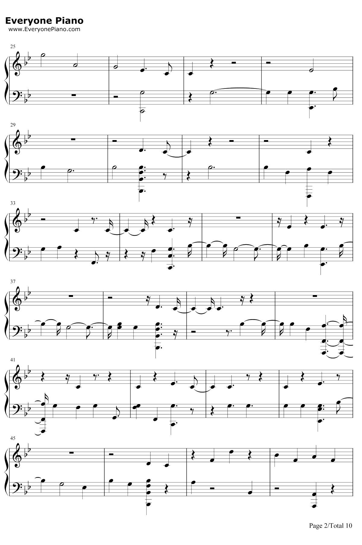 Say Something钢琴谱-Justin Timberlake2