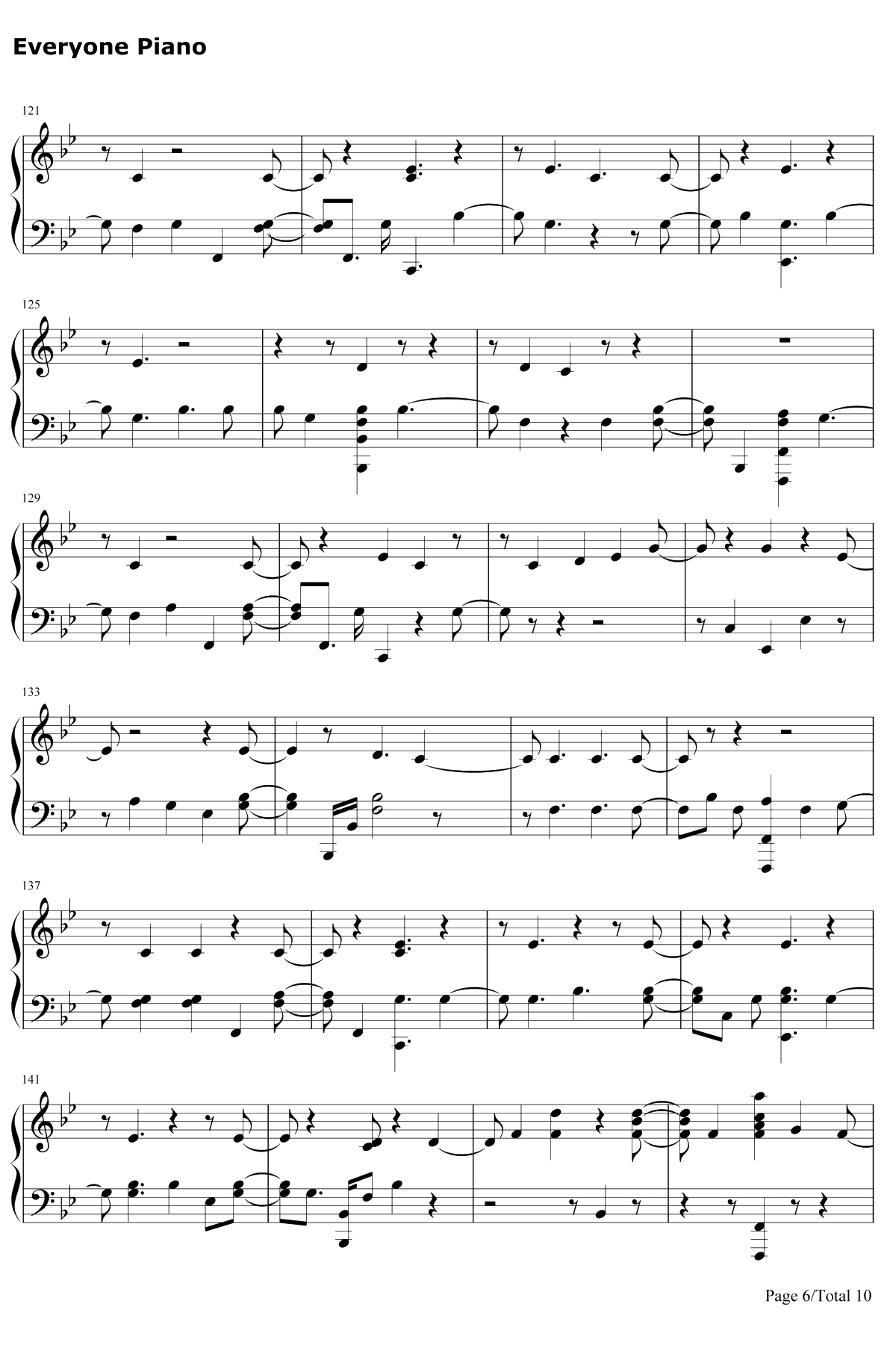 Say Something钢琴谱-Justin Timberlake6