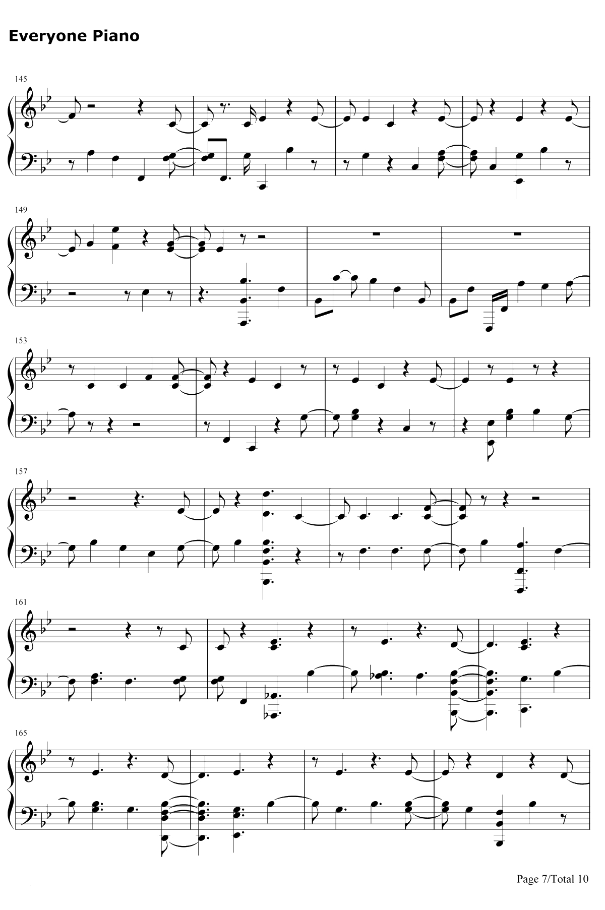 Say Something钢琴谱-Justin Timberlake7