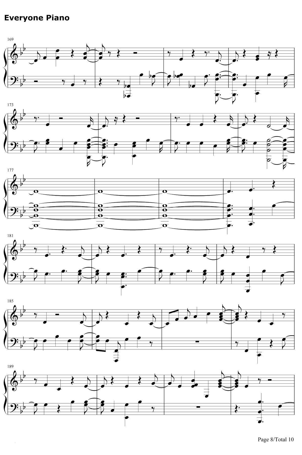 Say Something钢琴谱-Justin Timberlake8