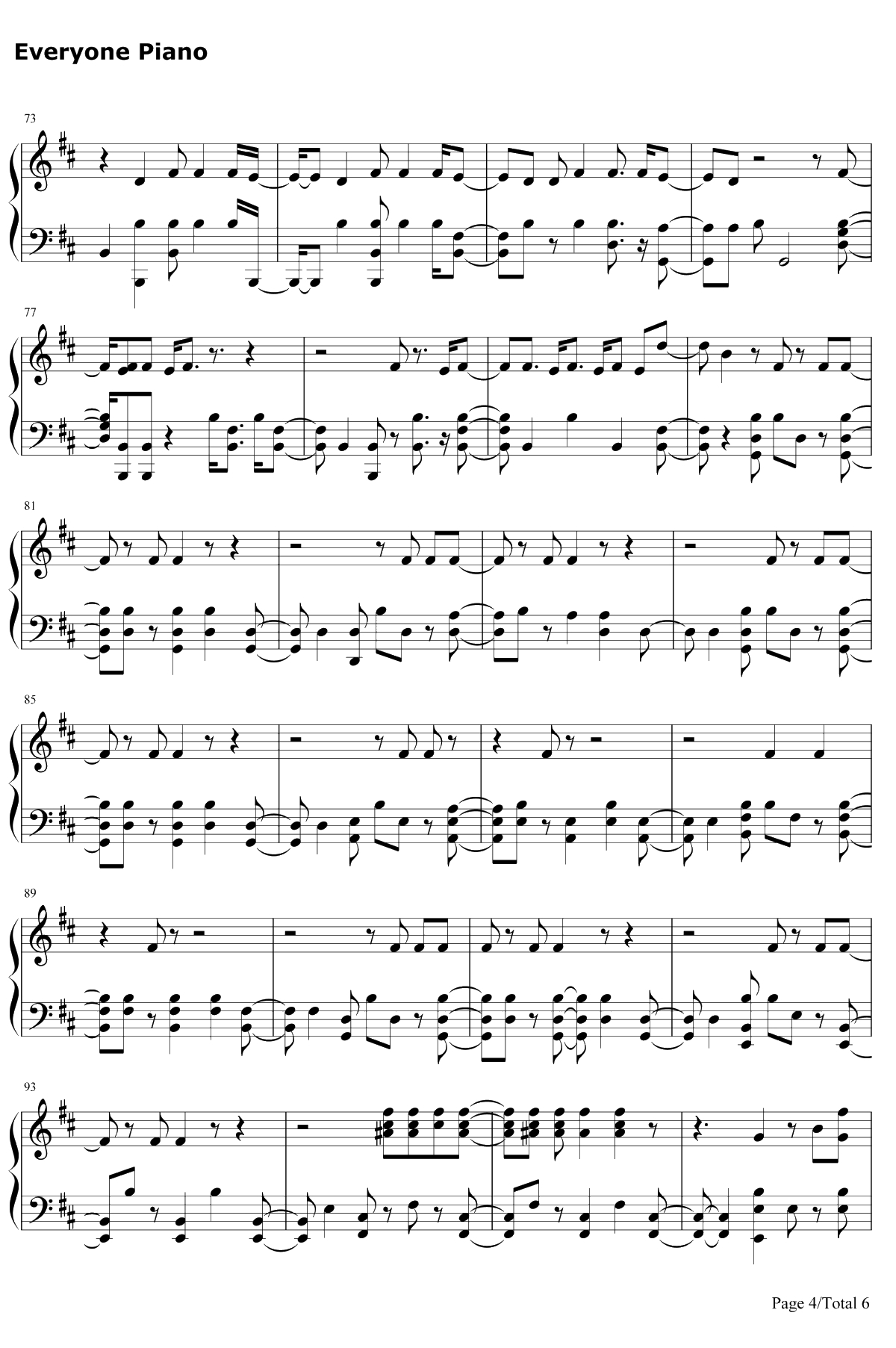 Sick Boy钢琴谱-The Chainsmokers4