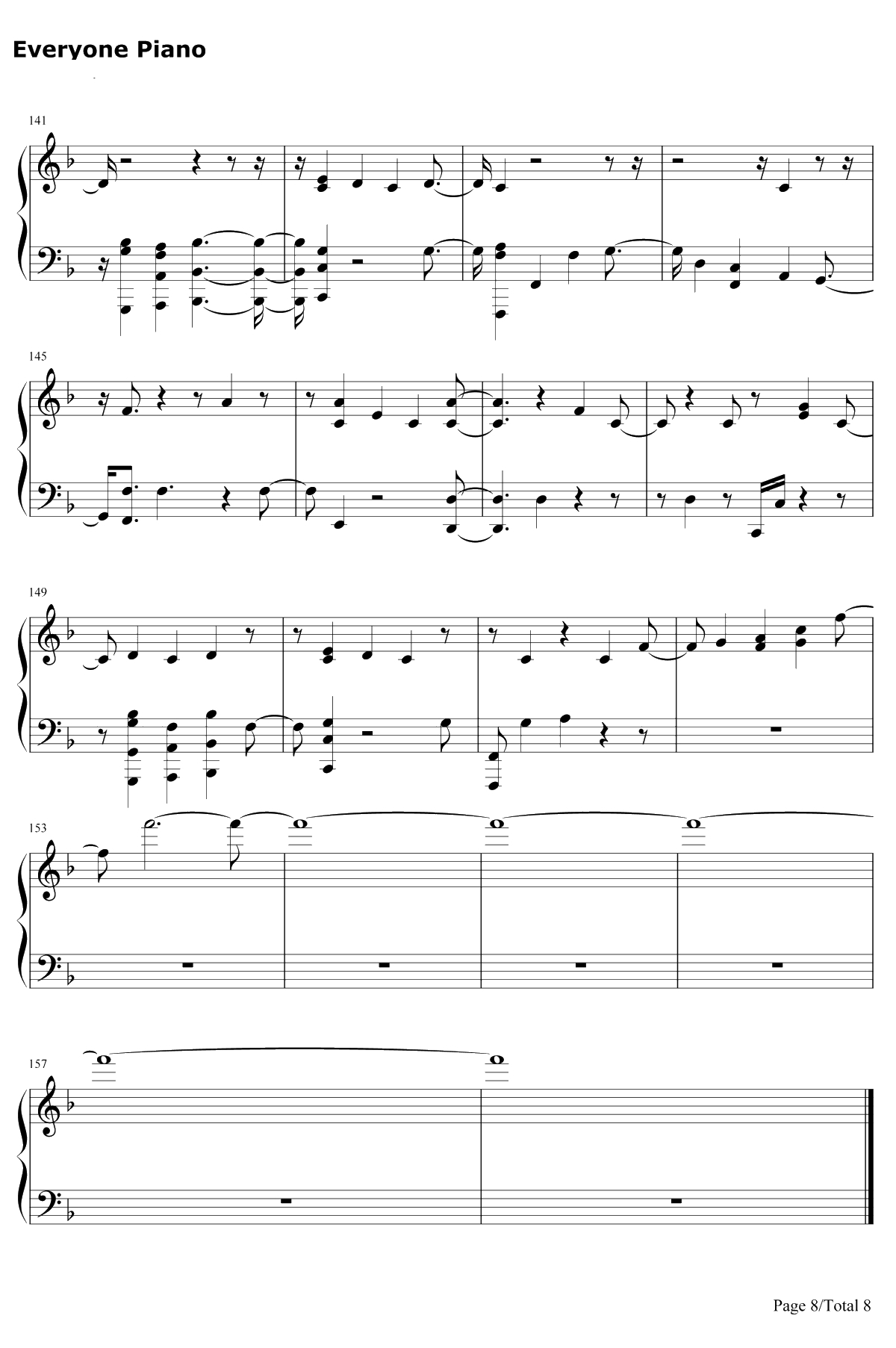 Morning Light钢琴谱-Justin Timberlake / Alicia Keys8