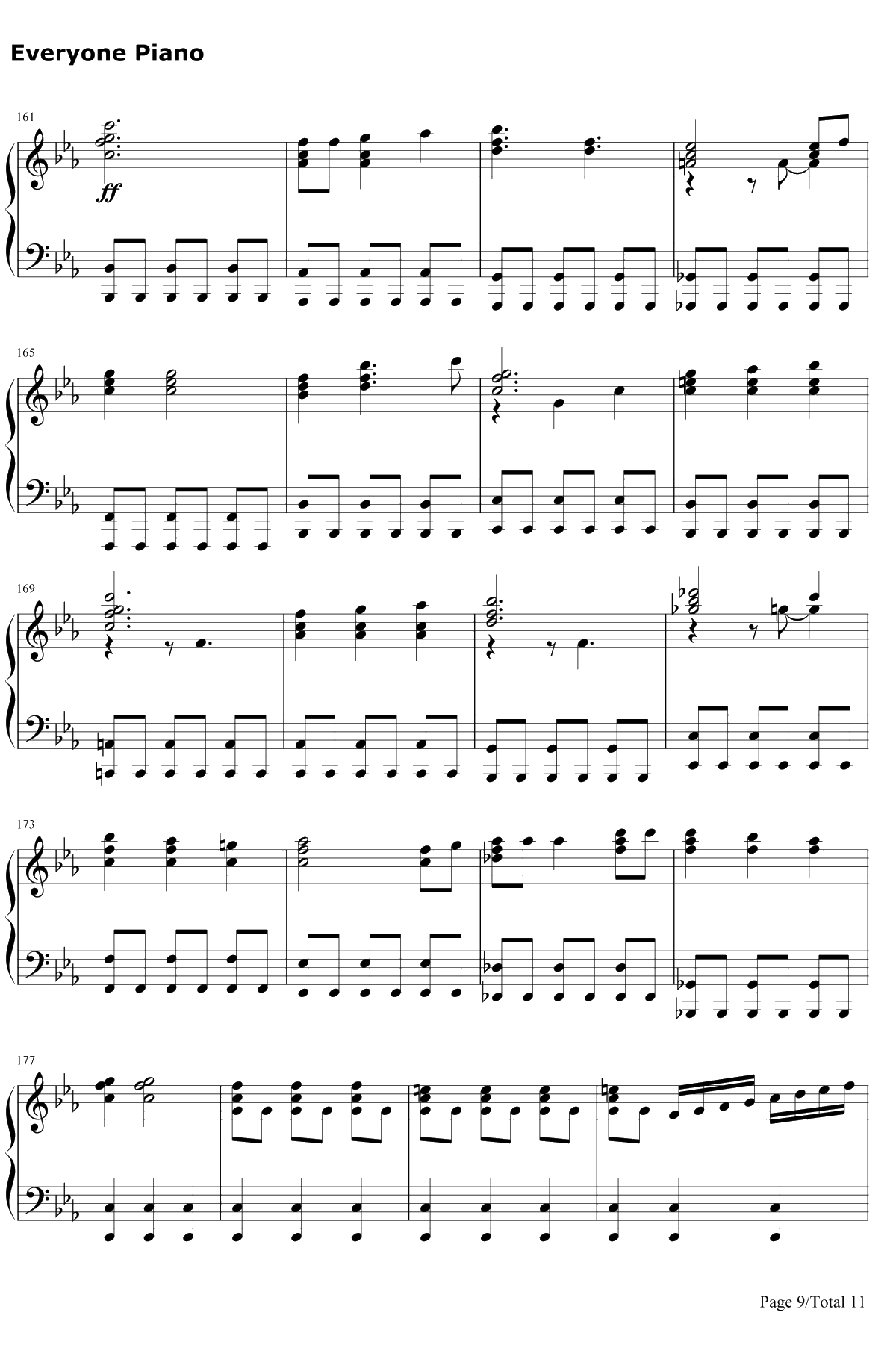 空と風と恋のワルツ钢琴谱-津田美波9