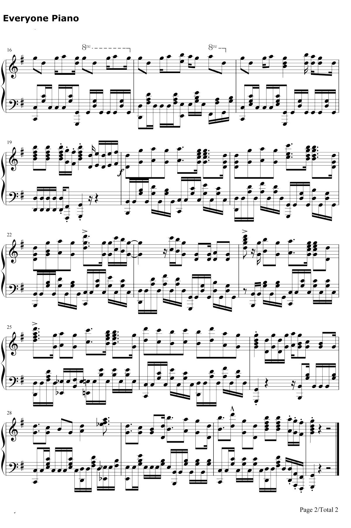 ノスタルジックレインフォール钢琴谱-CHiCO with HoneyWorks2