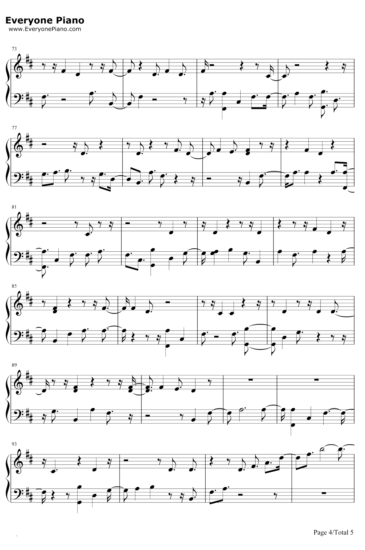 She Loves Control钢琴谱-Camila Cabello4