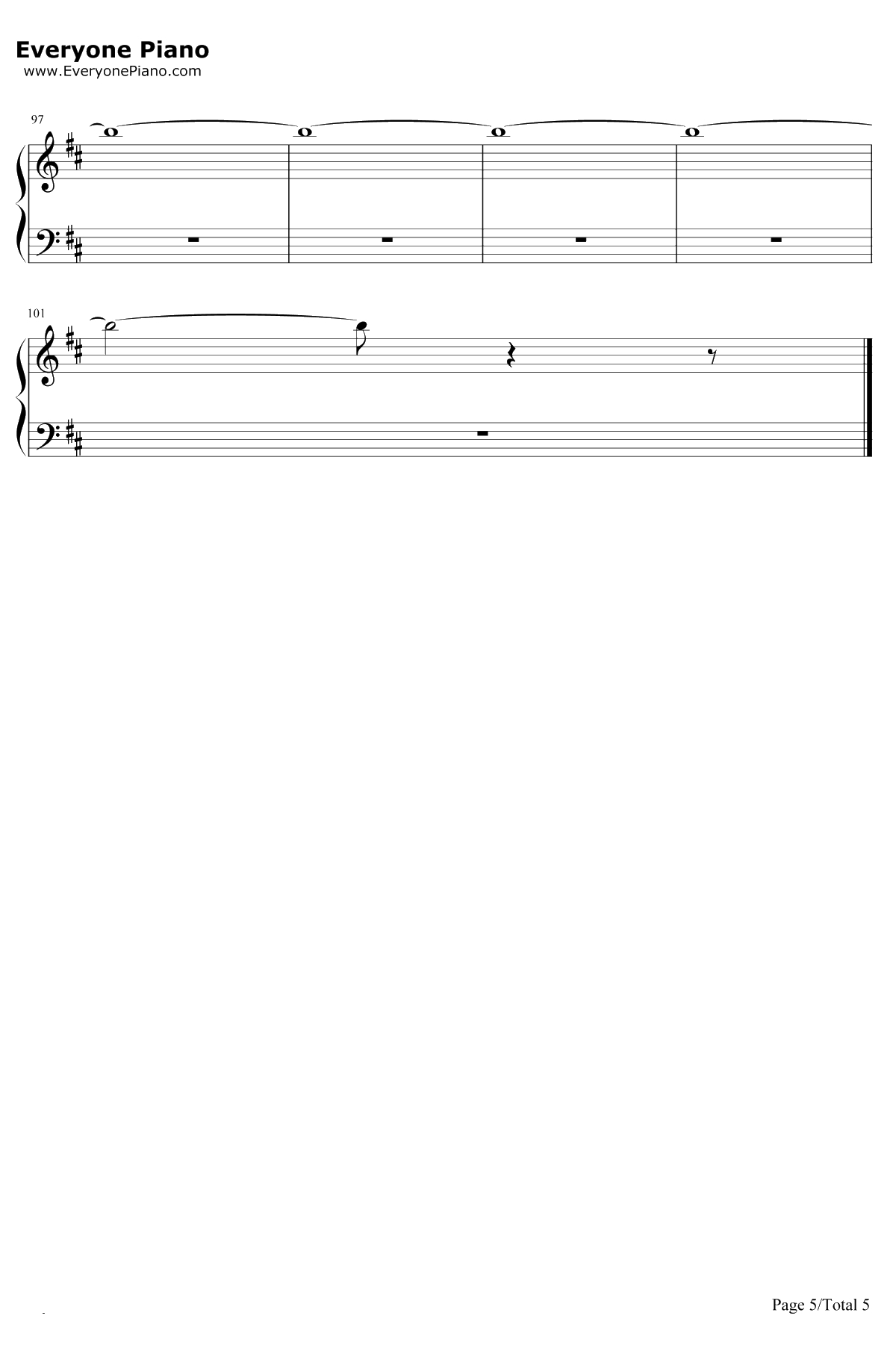 She Loves Control钢琴谱-Camila Cabello5