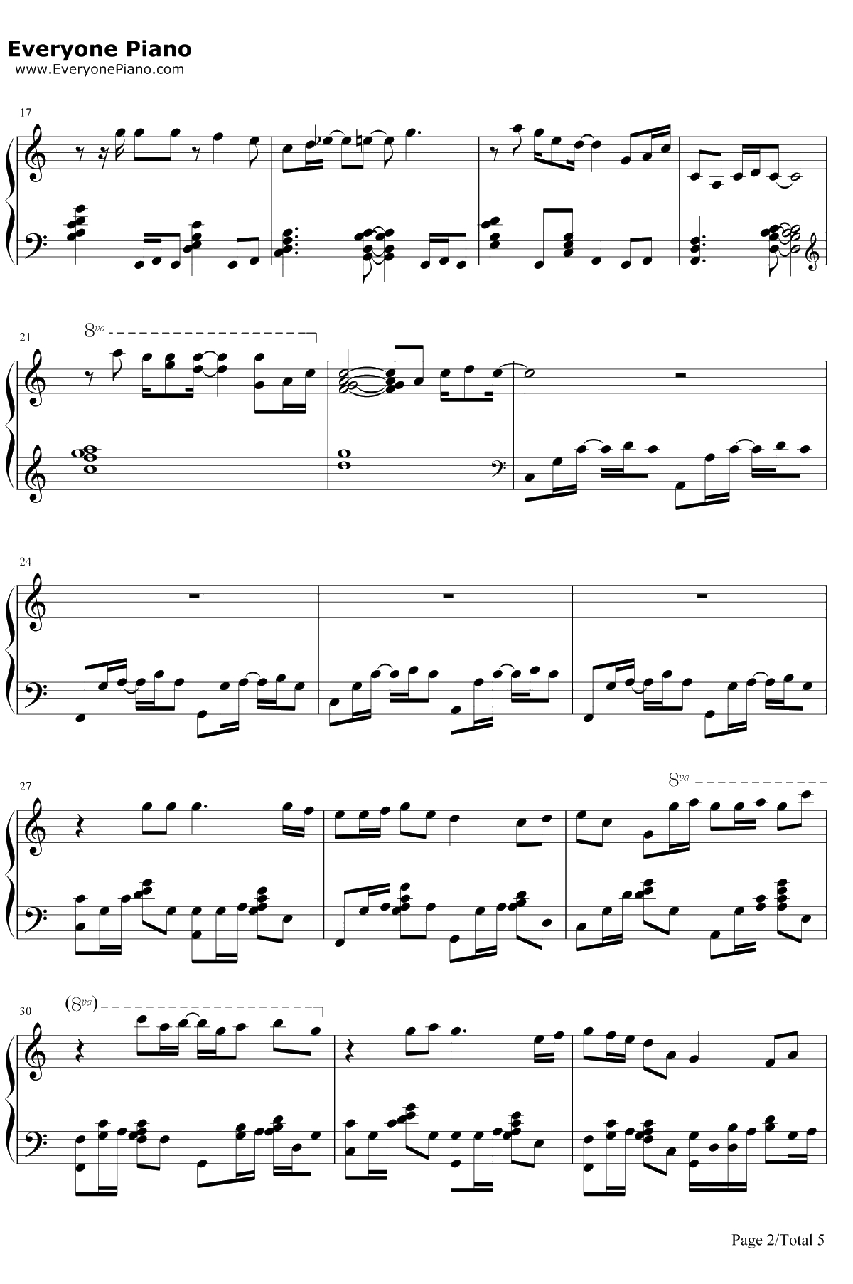 Your Reality钢琴谱-Jillian Ashcraft2