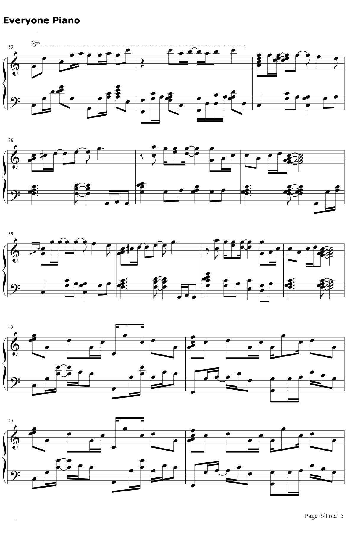 Your Reality钢琴谱-Jillian Ashcraft3