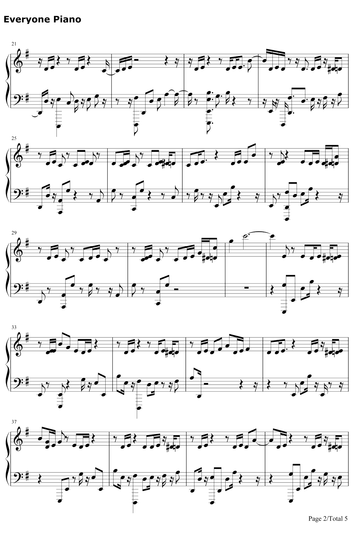 Pray for Me钢琴谱-The Weeknd / Kendrick Lamar2