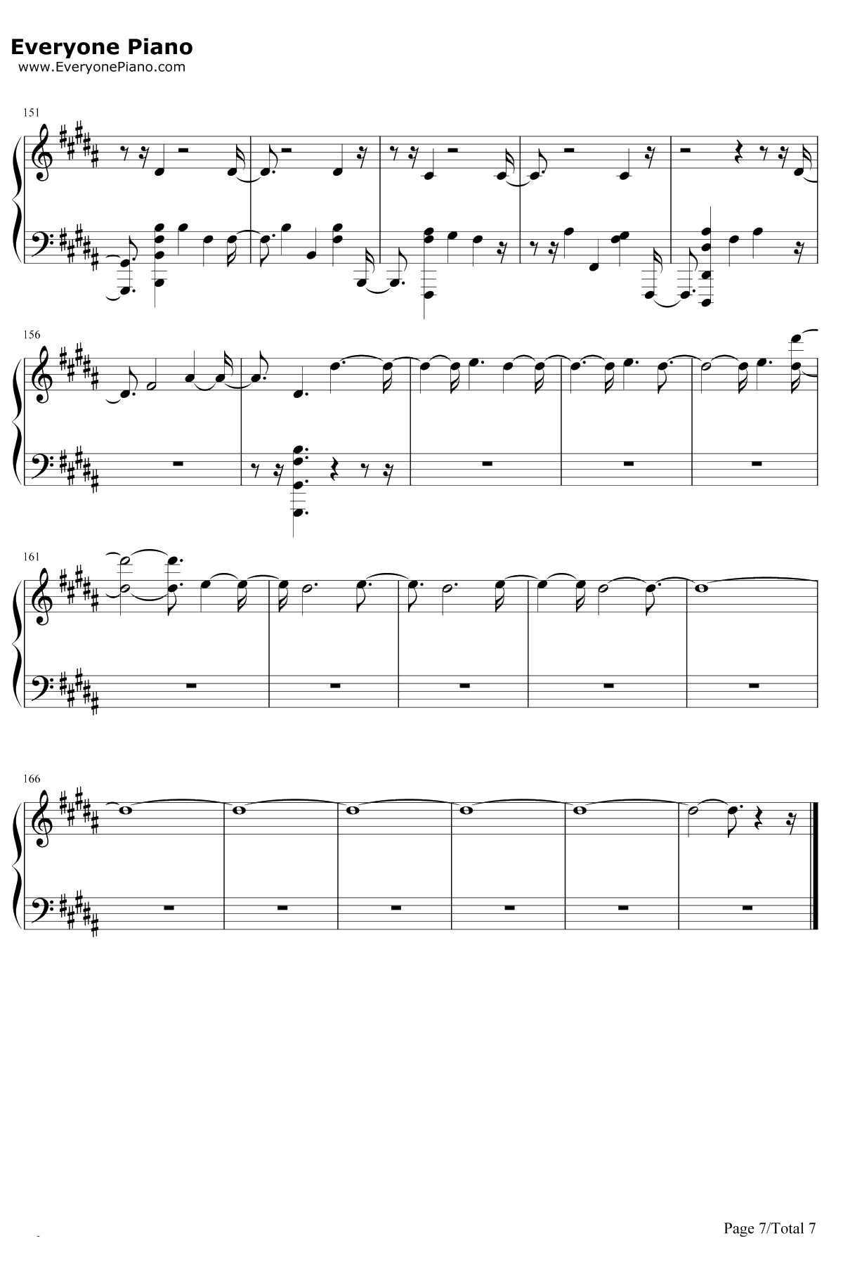 The Champion钢琴谱-Carrie Underwood / Ludacris7