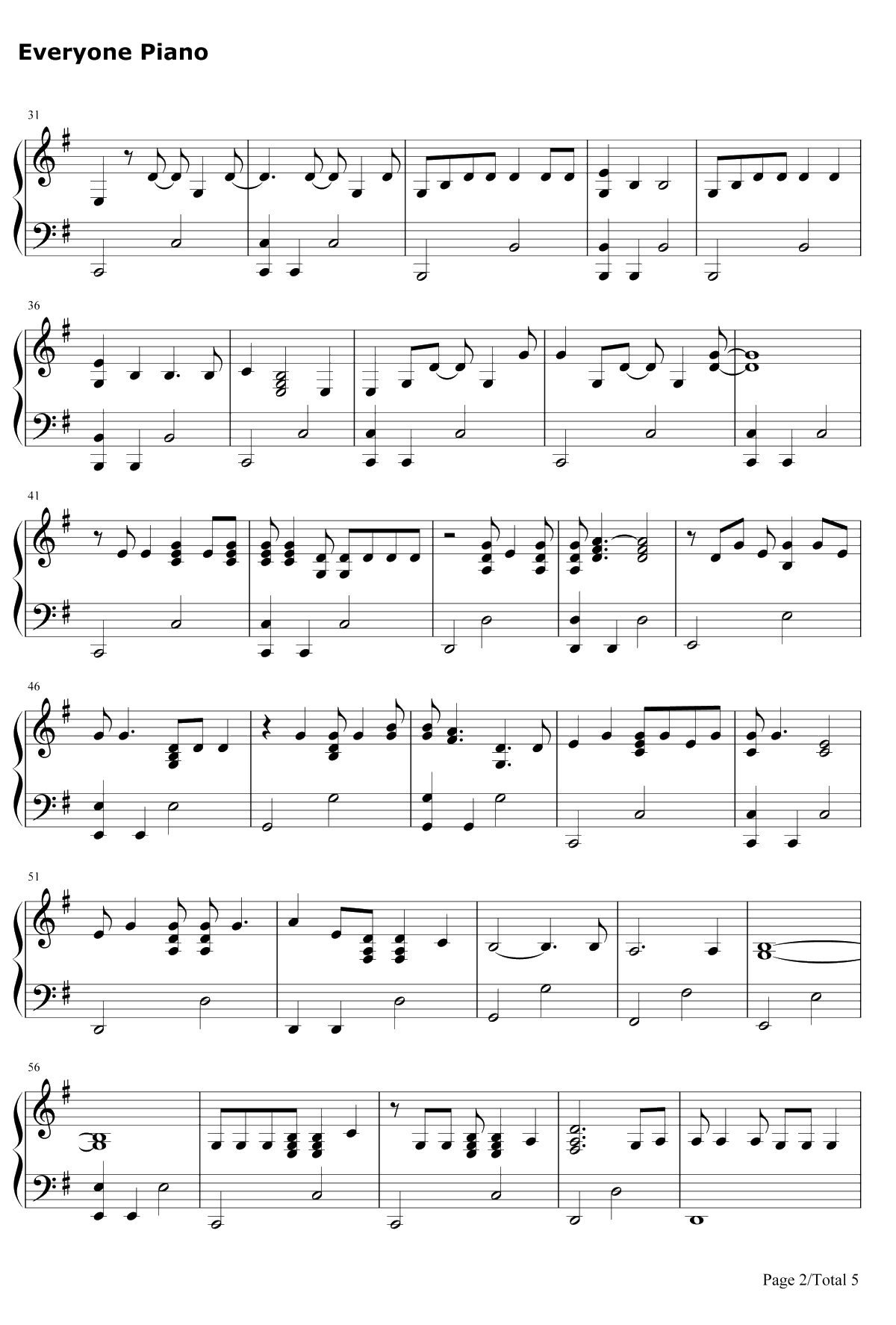 Begin Again钢琴谱-TaylorSwift2