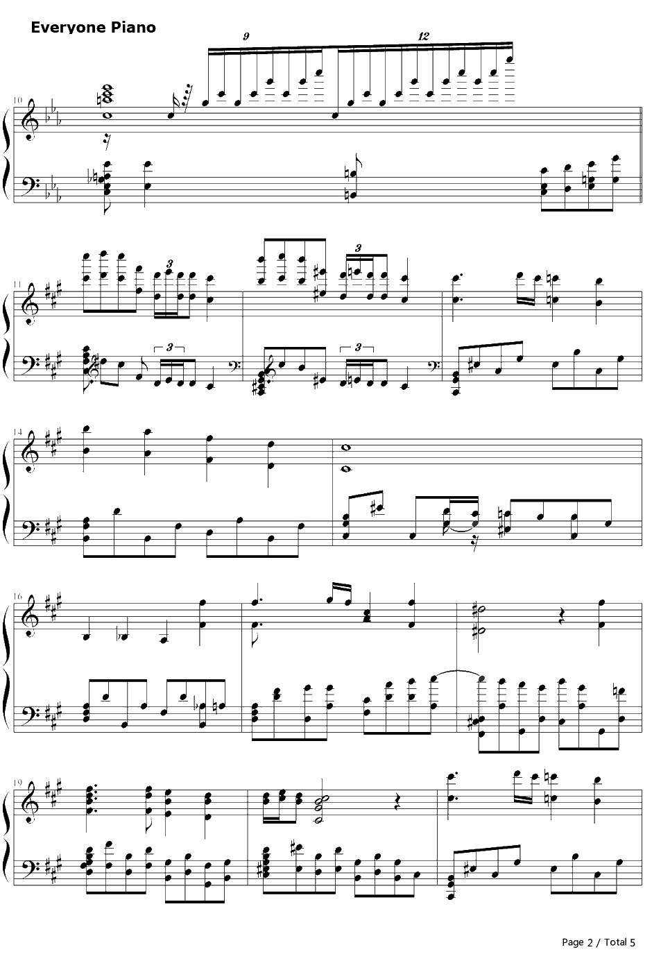 凶梦伝染钢琴谱-ALIPROJECT-AnotherOP2