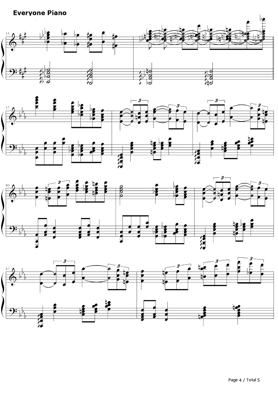 凶梦伝染钢琴谱-ALIPROJECT-AnotherOP4