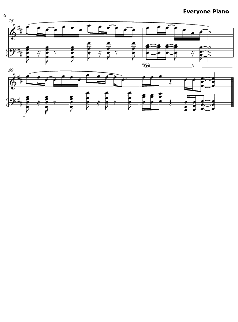 银闪の风钢琴谱-铃木木乃美-魔弹之王与战姬OP6