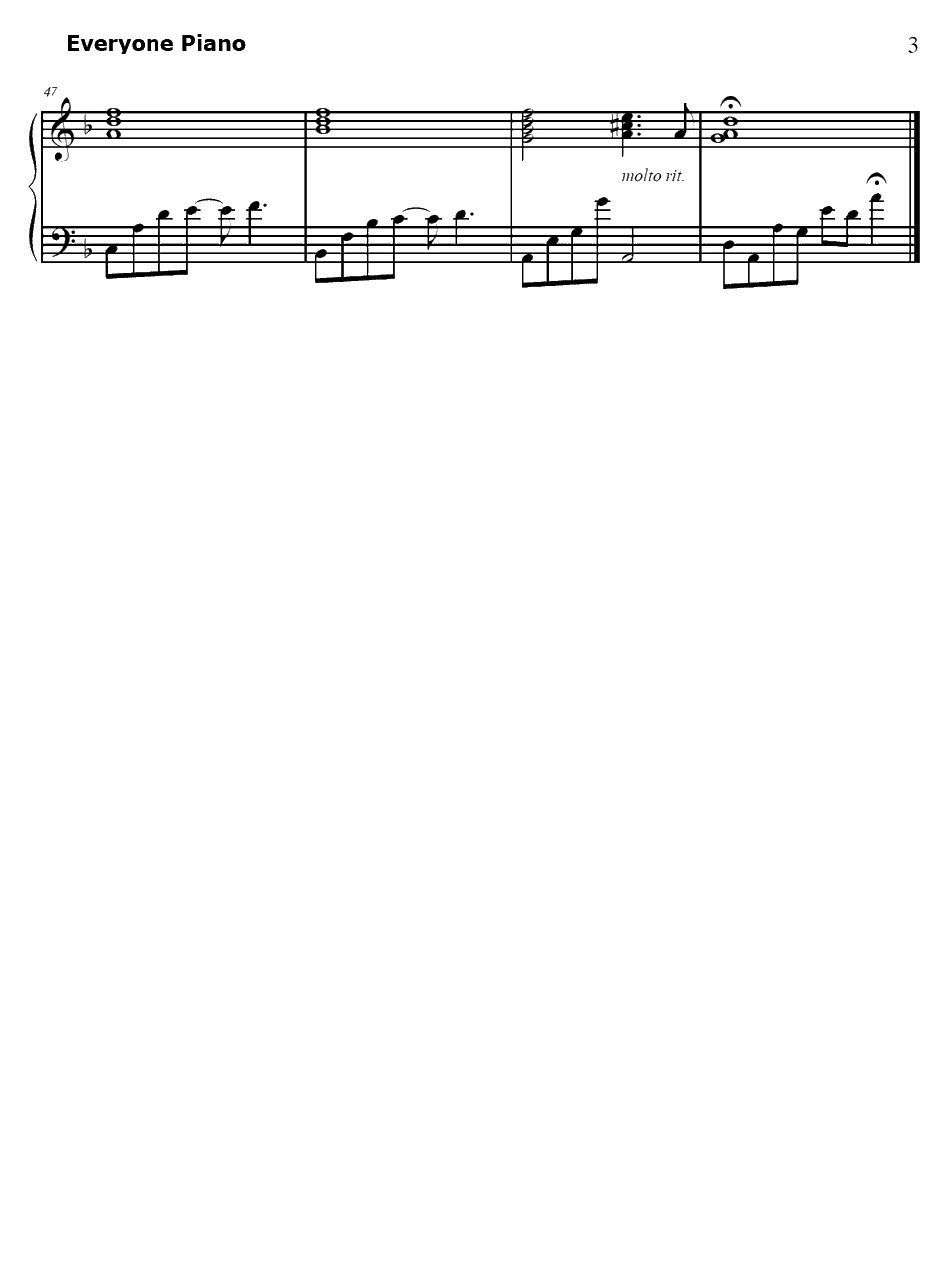 Rumbling hearts钢琴谱-栗林美奈实-你所期望的永远ED3