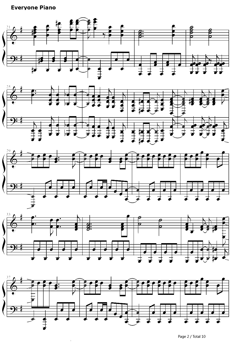 弧ギツネの乱钢琴谱-镜音リン-触手猴版-镜音リン2