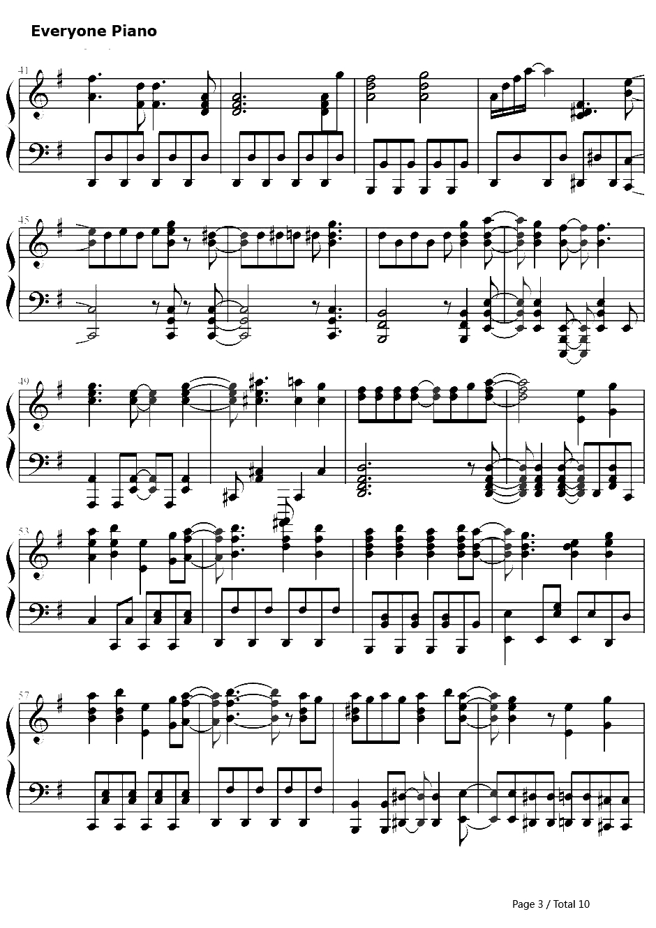 弧ギツネの乱钢琴谱-镜音リン-触手猴版-镜音リン3