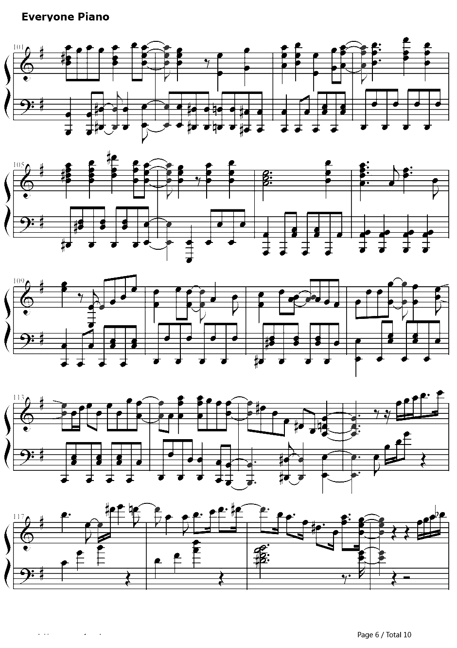 弧ギツネの乱钢琴谱-镜音リン-触手猴版-镜音リン6