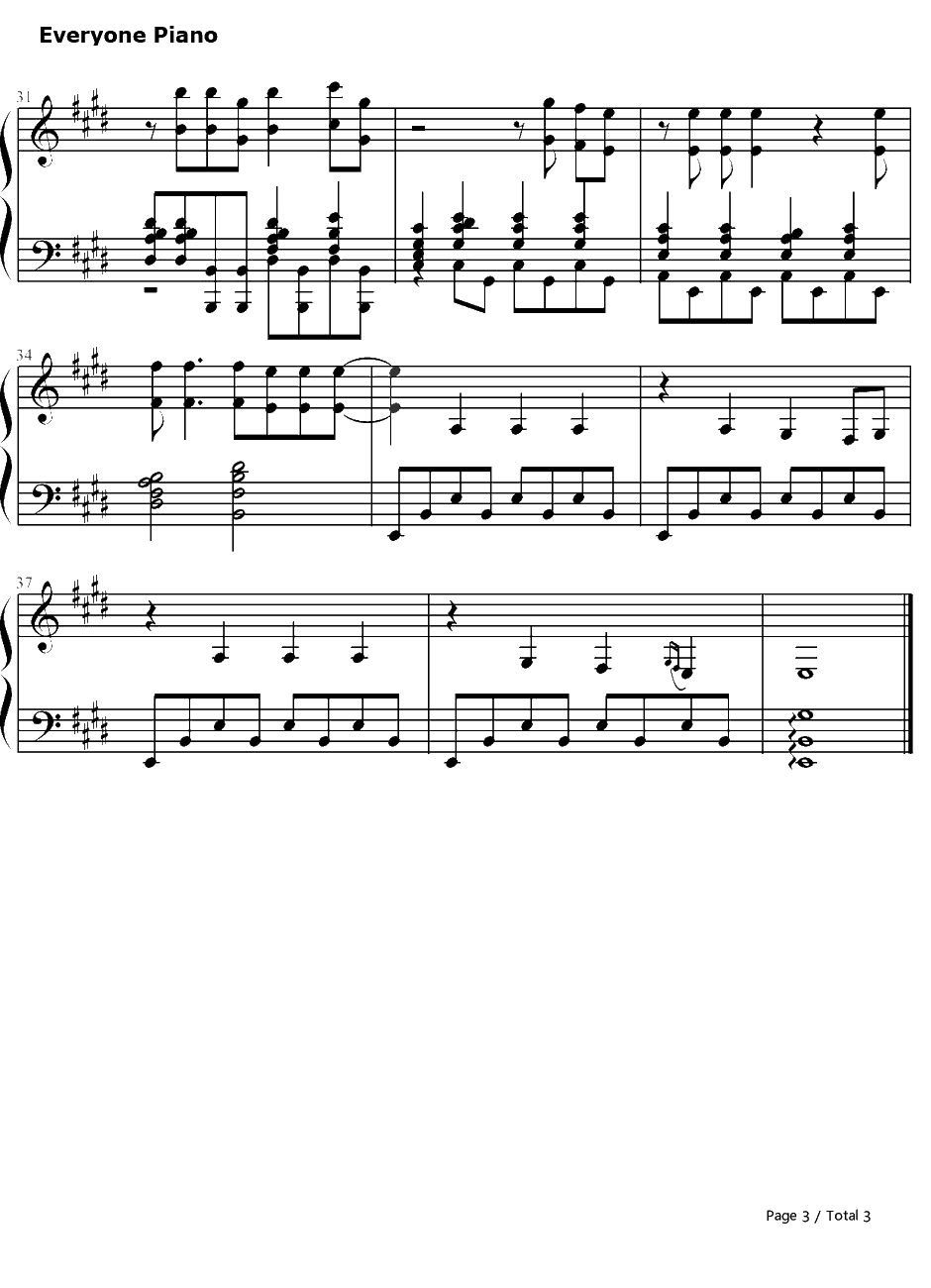 Poison钢琴谱-反町隆史-麻辣教师GTO主题曲3