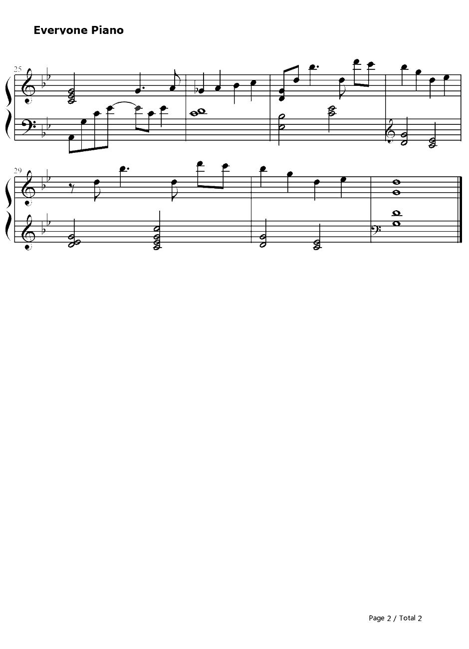 たどりついたらいつも雨ふり钢琴谱-松尾早人-只有神知道的世界OST2