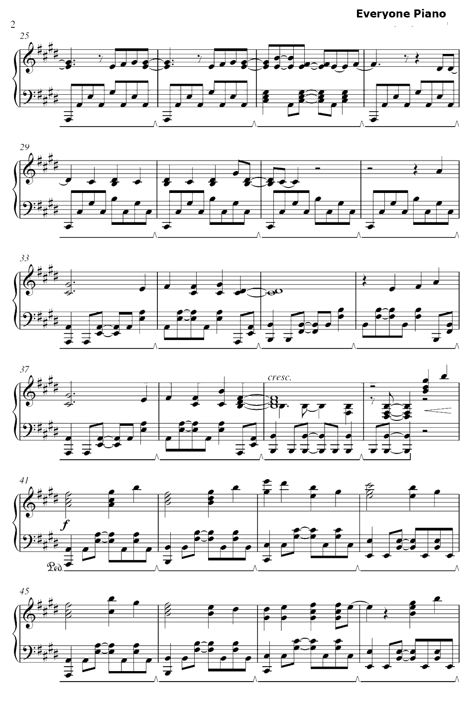 ハルカカナタ钢琴谱-UNLIMITS-死神ED282