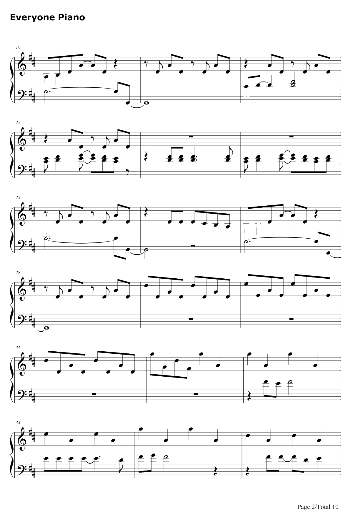 Love Story Meets Viva La Vida钢琴谱-ThePianoGuys-2