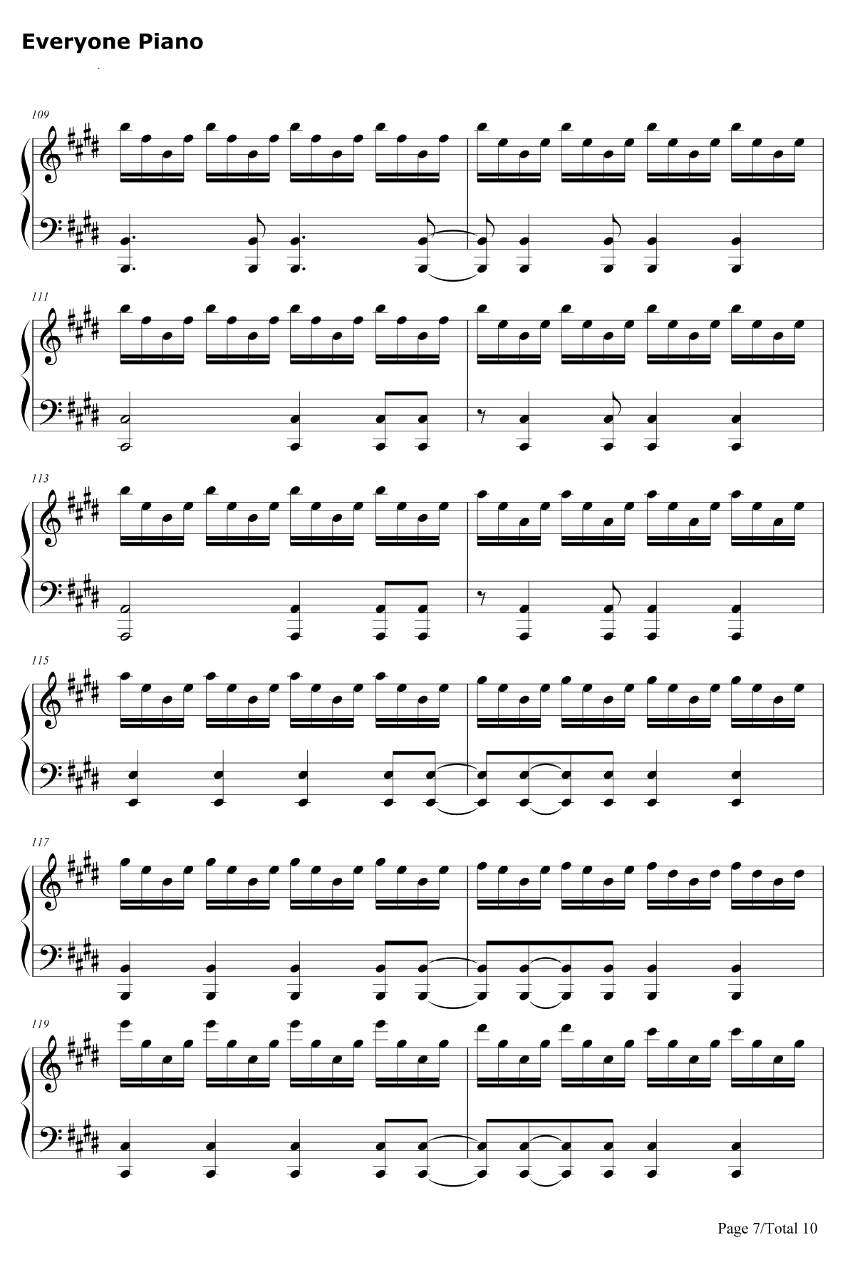 Love Story Meets Viva La Vida钢琴谱-ThePianoGuys-7