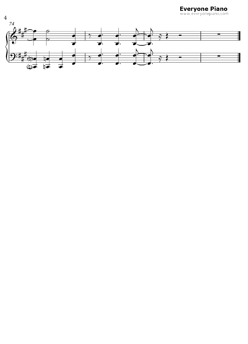 ViViD钢琴谱-May'n-血意少年OP4