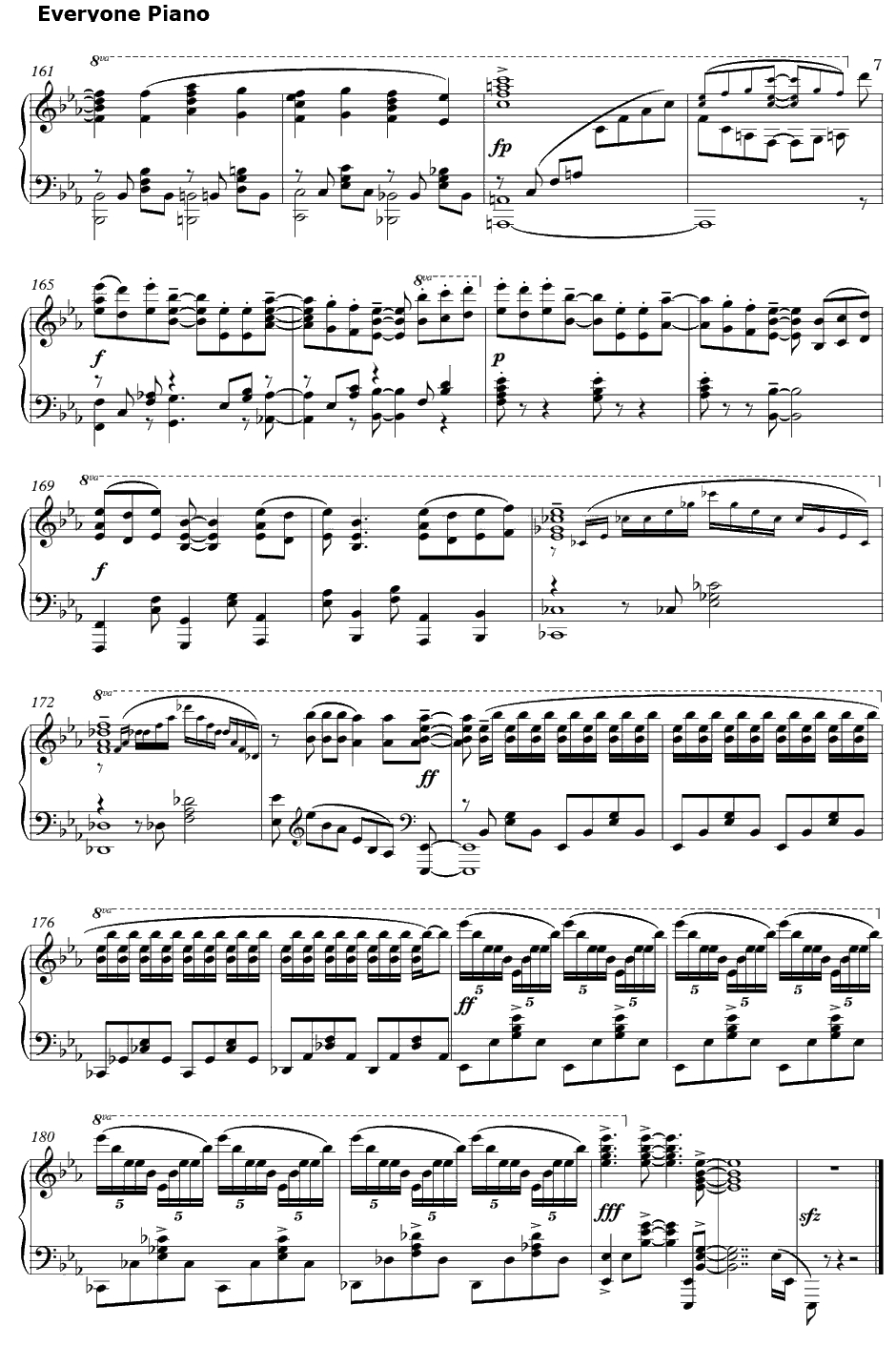 エクストラ・マジック・アワー钢琴谱-AKINOwithbless4-甘城辉煌乐园救世主OP7