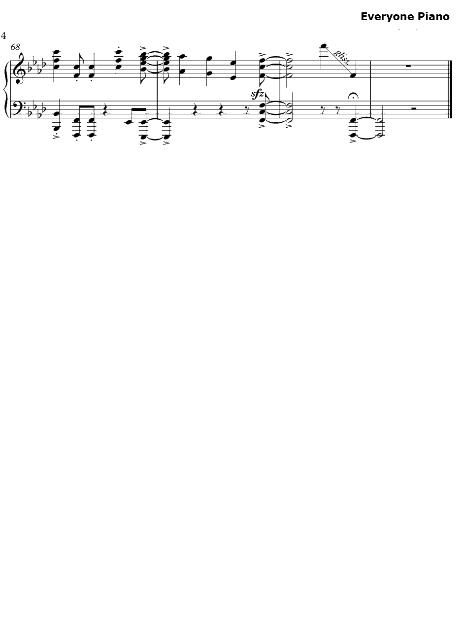 Rising Hope钢琴谱-LiSA-魔法科高中的劣等生OP14