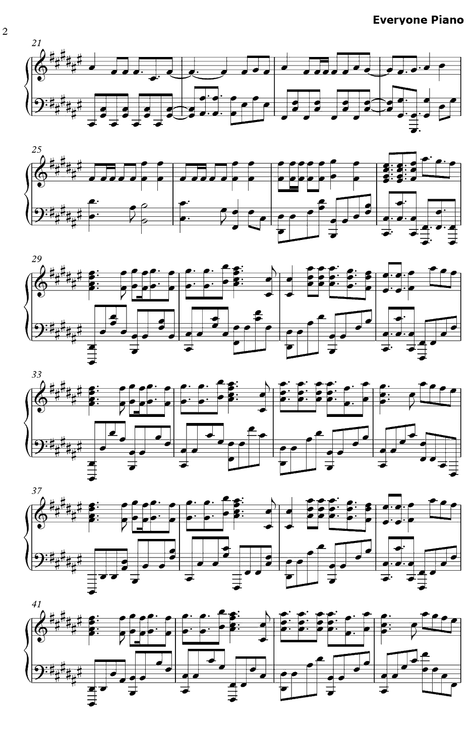 ニブンノイチ钢琴谱-BACK-ON-敢达创战者OP12