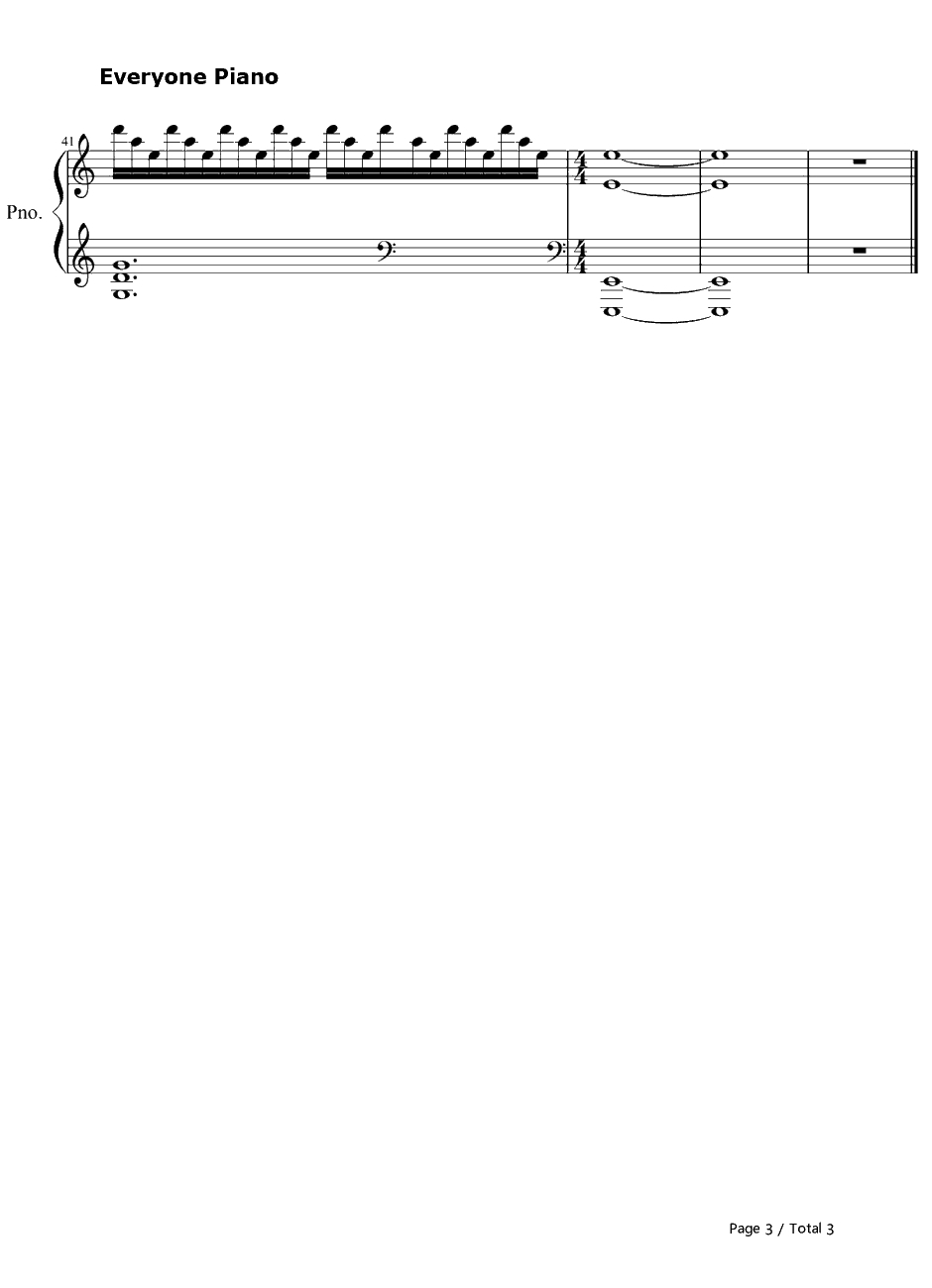 Our Destiny Lies AboveUs钢琴谱-HansZimmer-星际穿越OST3