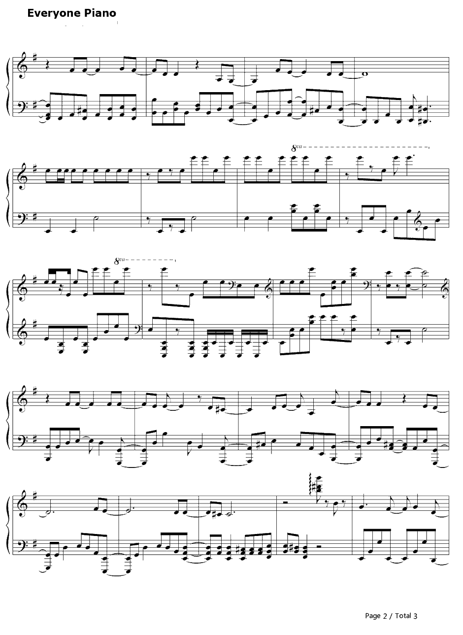 The Last Day of My Adolescence钢琴谱-神原骏河（泽城美雪）-物语系列2ndSeasonOP2