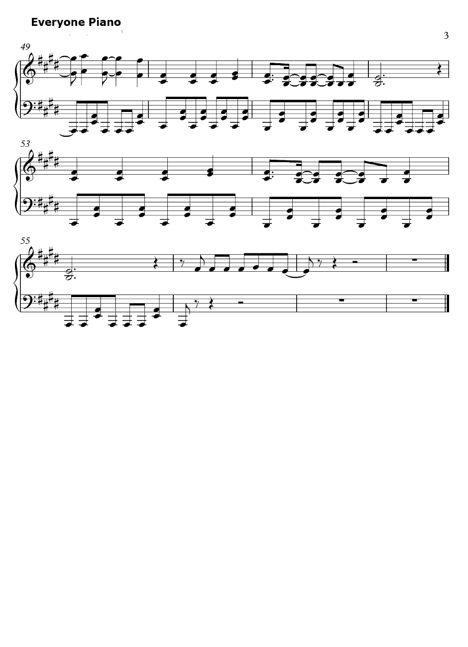 Mysterious Magic钢琴谱-DoasInfinity-妖精的尾巴OP173