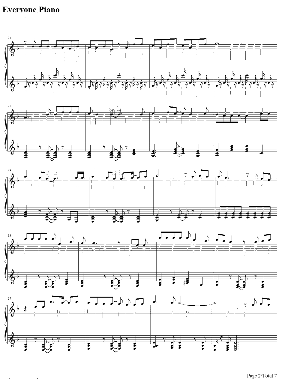 光と影のロマン钢琴谱-宇德敬子-光与影的浪漫-名侦探柯南ED32