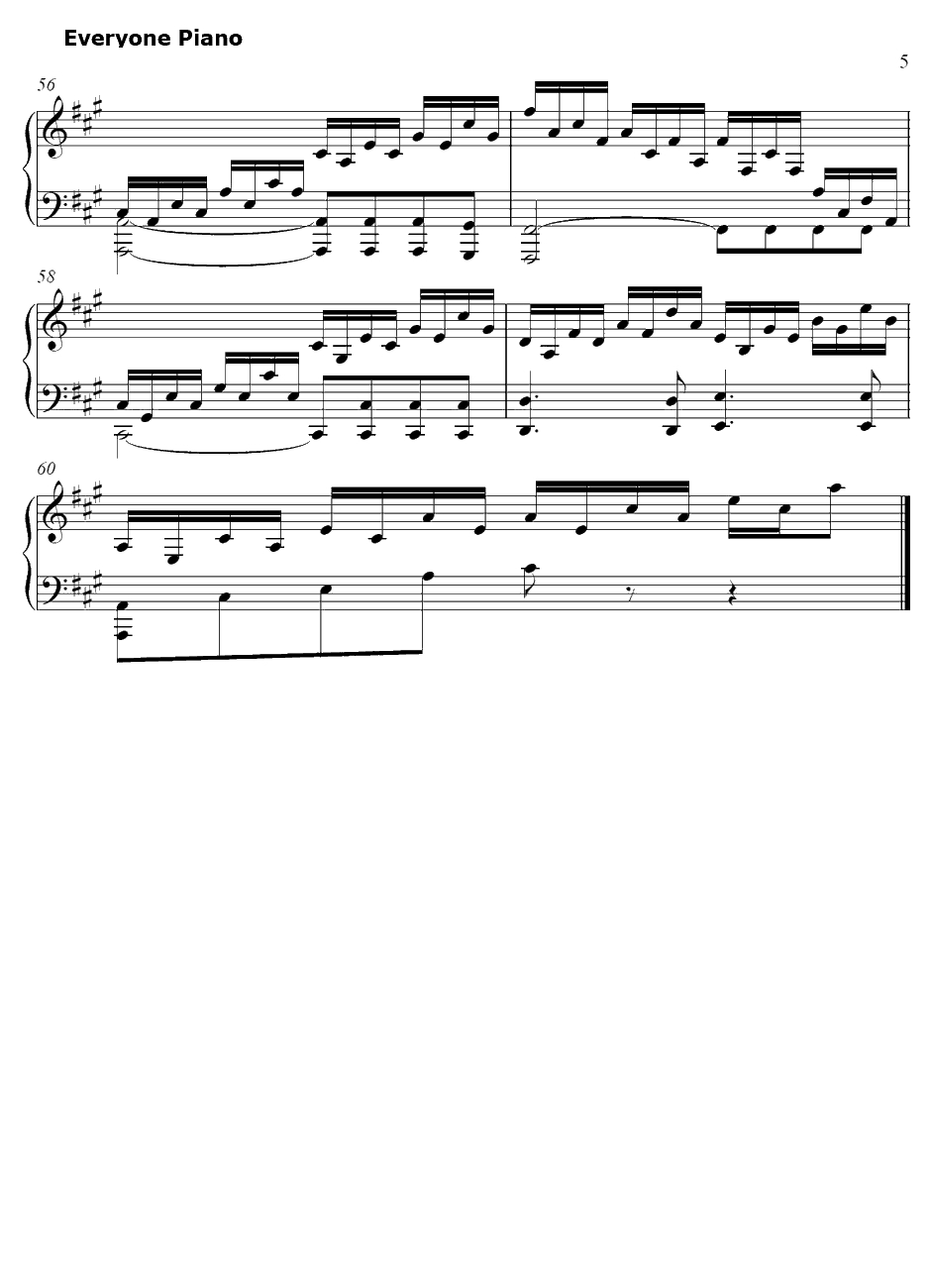 Sociometry钢琴谱-KOTOKO-灼眼的夏娜ⅡED25