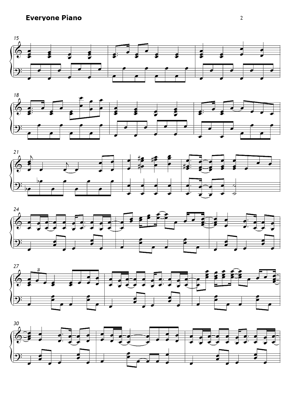 Northern Lights钢琴谱-林原惠美-通灵王OP22