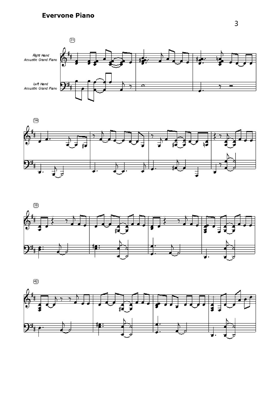 Everything钢琴谱-MichaelBublé3