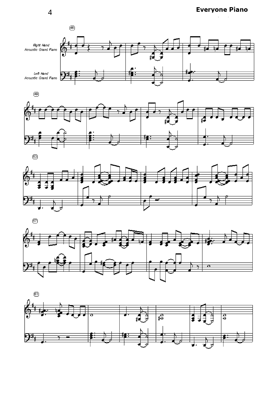 Everything钢琴谱-MichaelBublé4