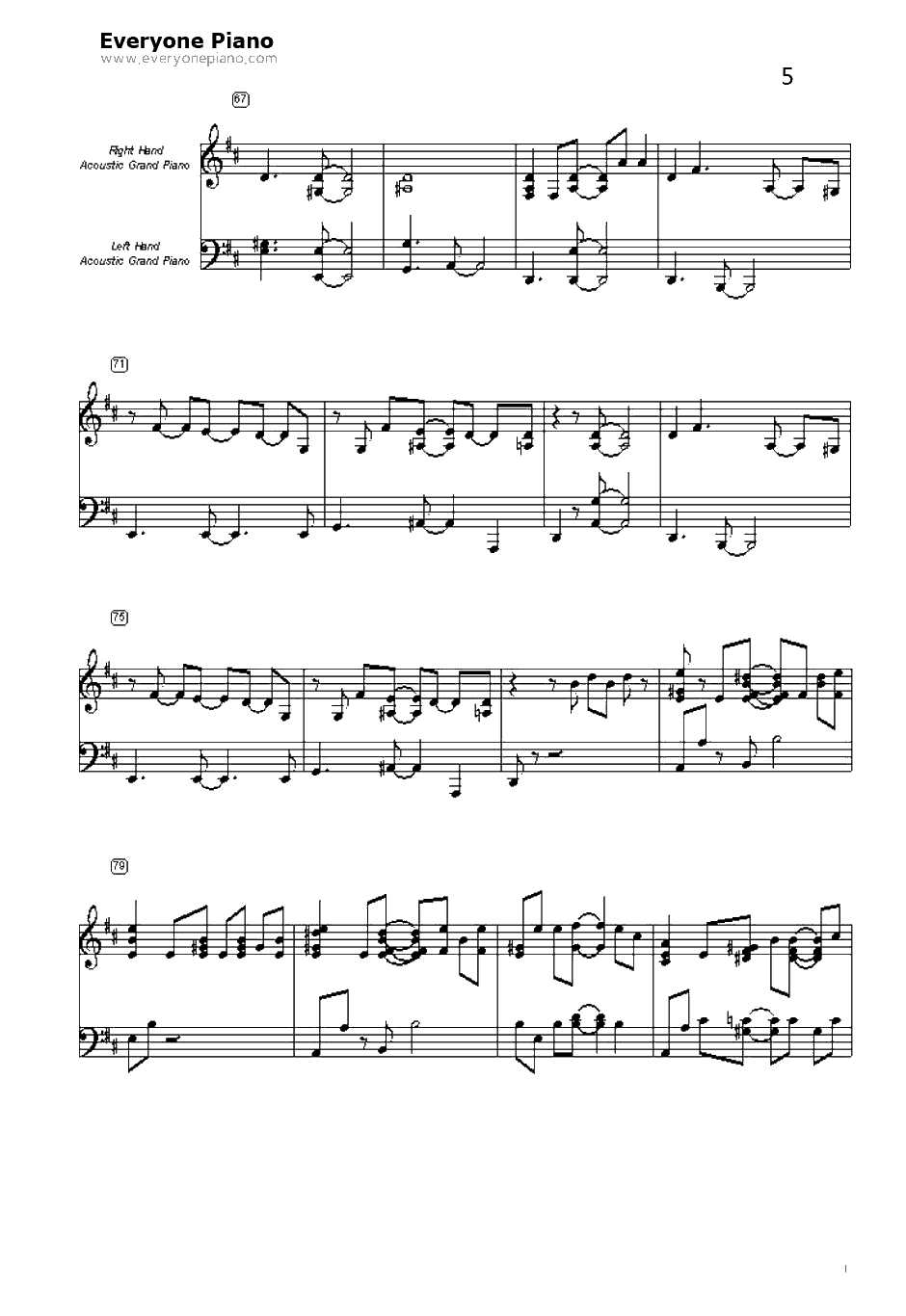 Everything钢琴谱-MichaelBublé5