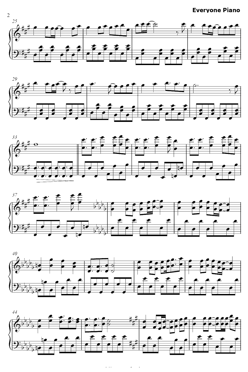 I'll Believe钢琴谱-ALTIMA（MAON、SAT、motsu）-灼眼的夏娜ⅢED12