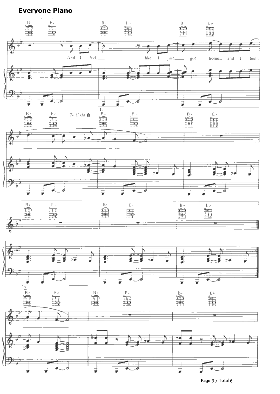 Ray of Light钢琴谱-Madonna3