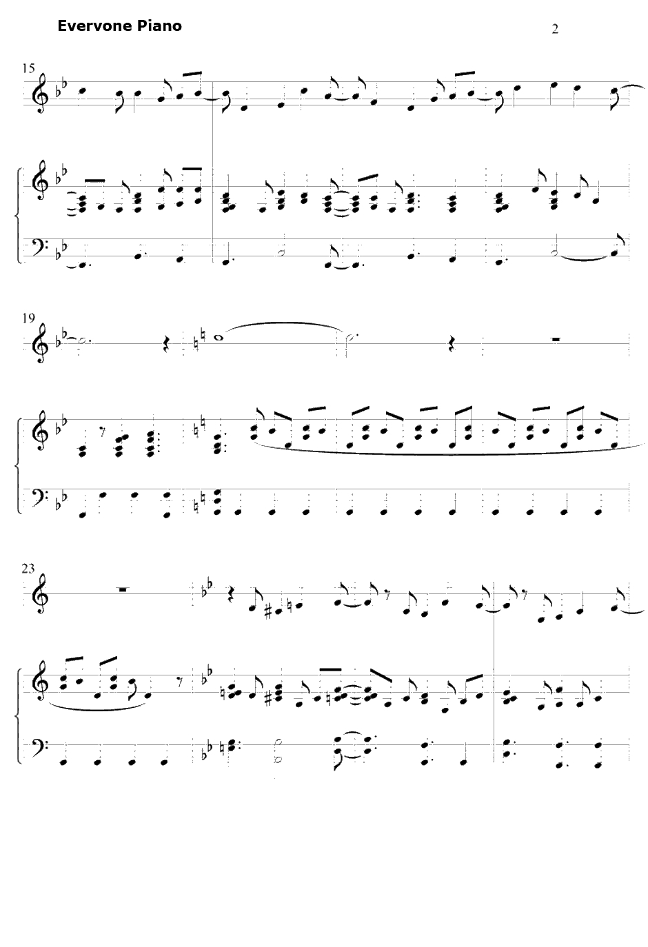 Agape钢琴谱-メロキュア-圆盘皇女OST2