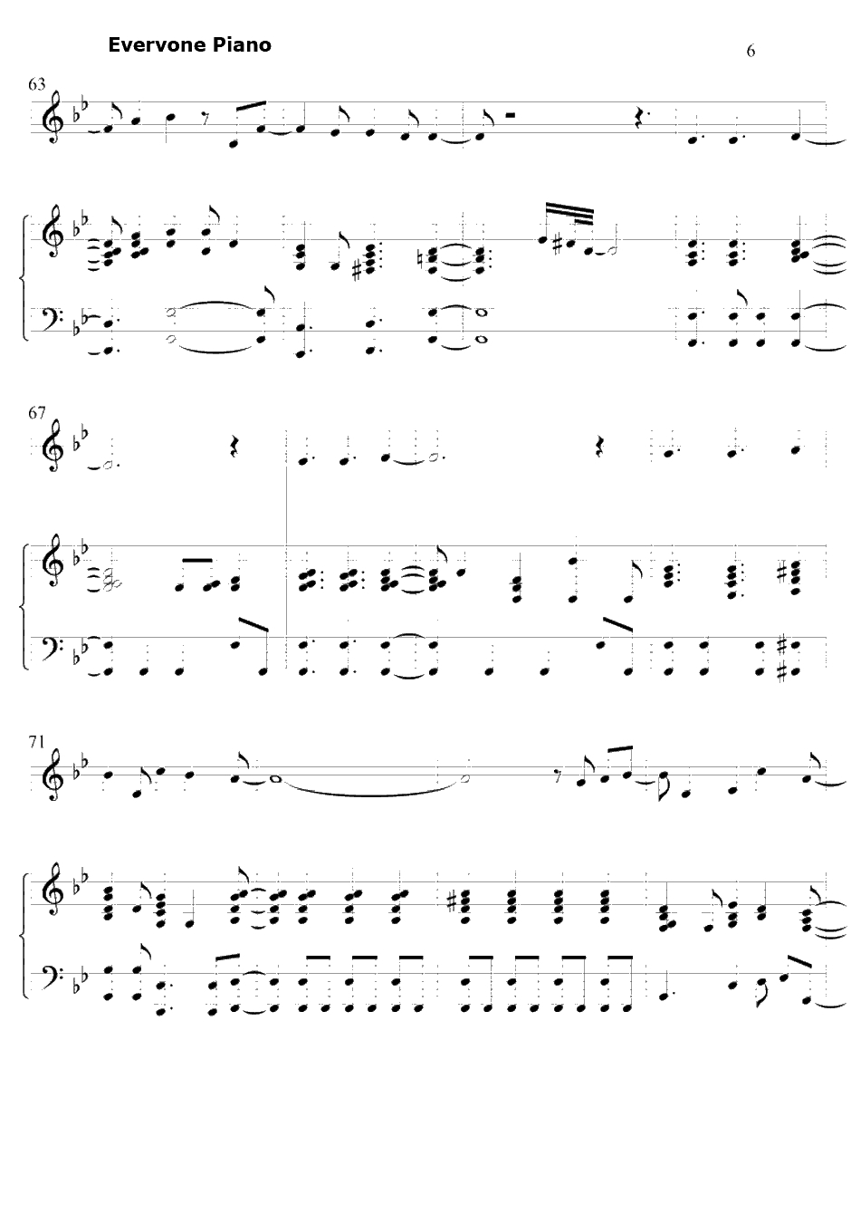 Agape钢琴谱-メロキュア-圆盘皇女OST6