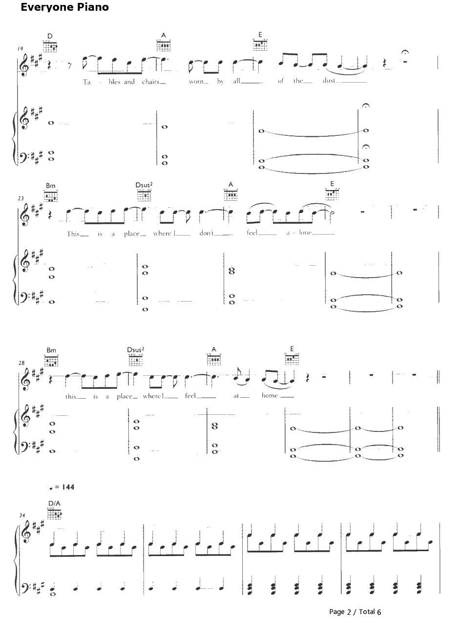 To Build a Home钢琴谱-TheCinematicOrchestra2