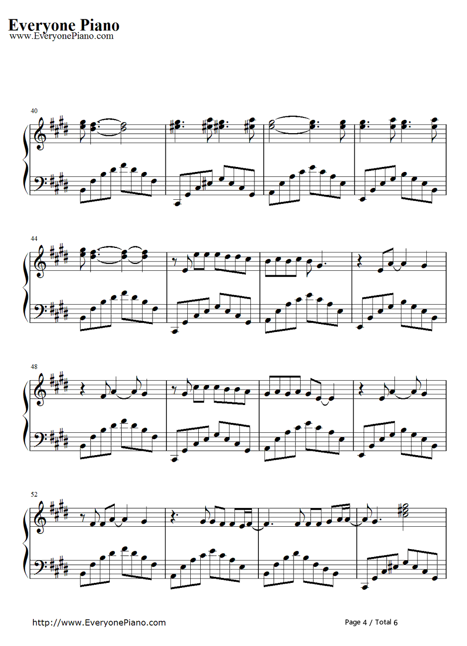 Crawling钢琴谱-LinkinPark4