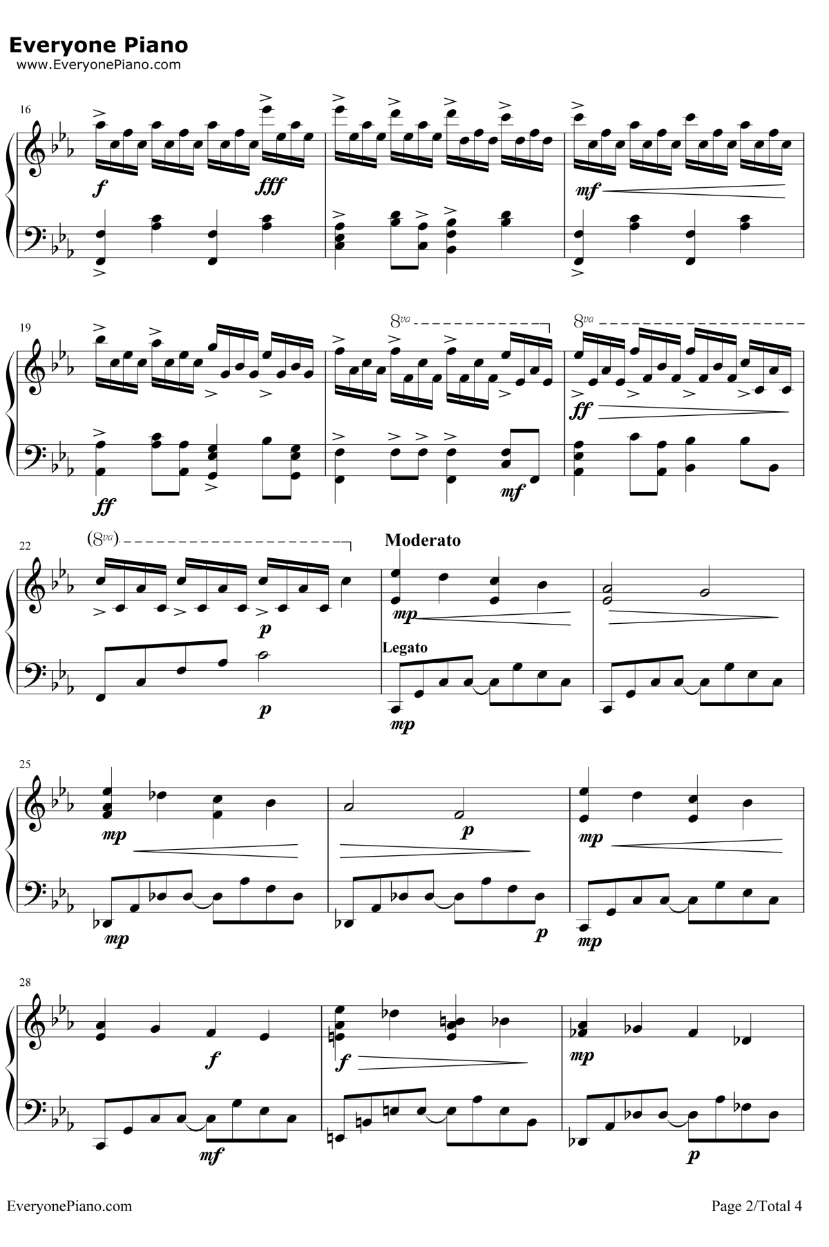 The Imitation Game钢琴谱-Alexandre Desplat2